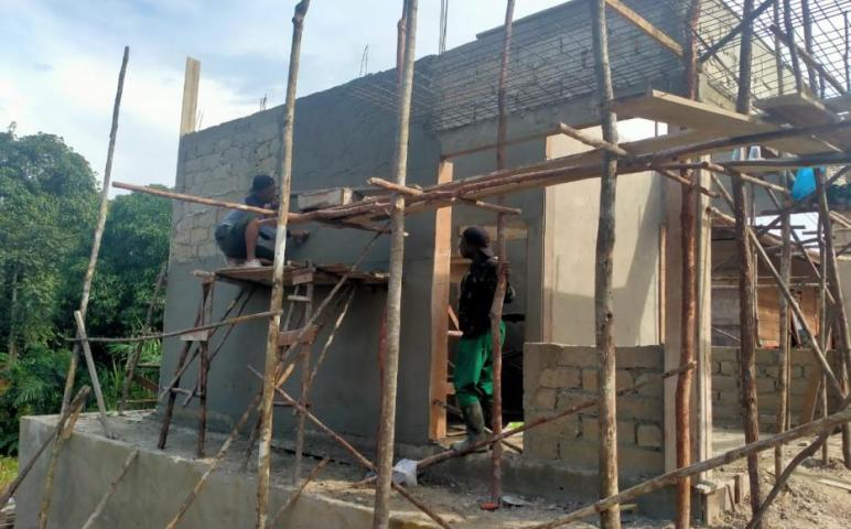 Pembangunan Pos Kamling Capai 55%, Satgas TMMD Terus Kebut Pengerjaannya