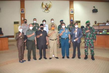 Ketua DPRD Riau Hadiri Pertemuan Bersama Setjen Wantannas Terkait Rancangan Strategis Keamanan Nasional