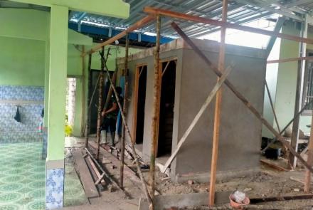 10 Hari Pelaksanaan TMMD di kelurahan Kampuri Realisasi Pekerjaan Capai 40 Persen