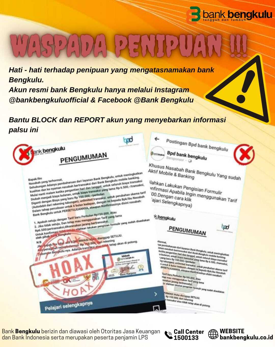 Hati Hati Penipuan