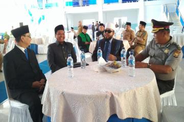 Nampak Walikota Bengkulu dan Direktur PDAM bersama para tamu undangan