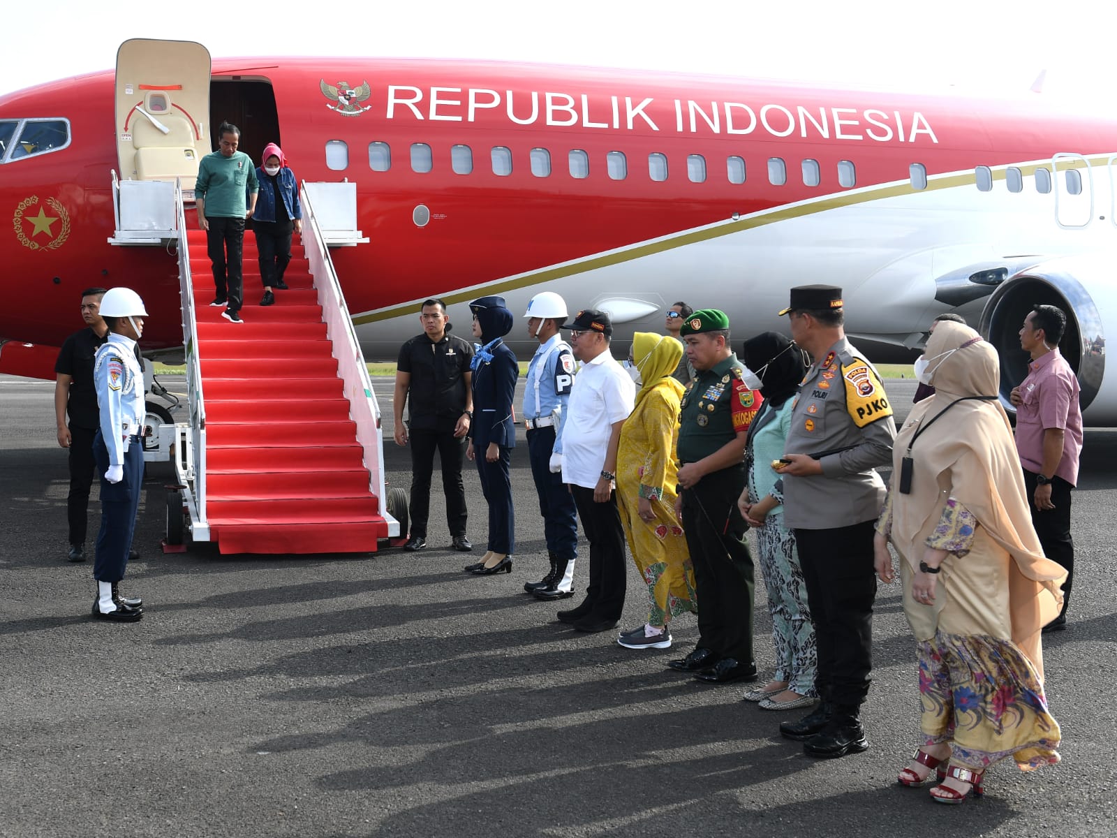 Presiden Jokowi saat Kunjungan Kerja ke Bengkulu