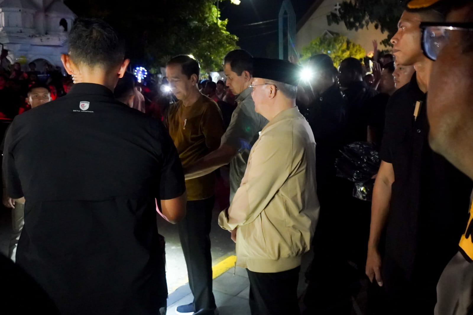  Presiden Jokowi saat Hadir di Festival Tabut 2023