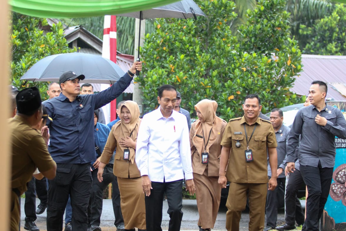 Presiden Jokowi saat Kunjungan Kerja ke Bengkulu