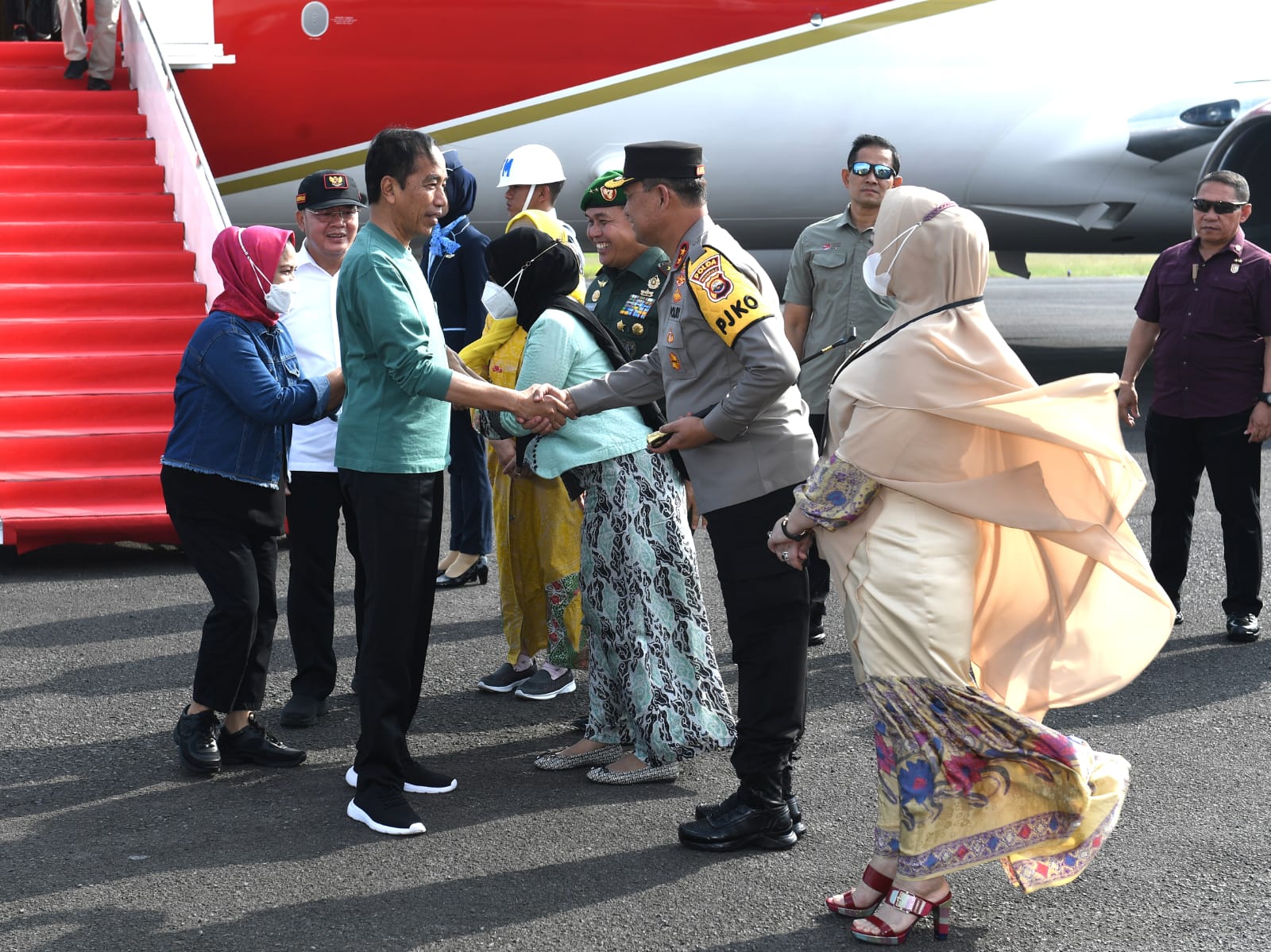 Presiden Jokowi saat Kunjungan Kerja ke Bengkulu