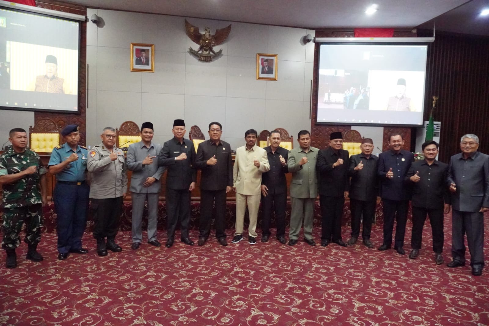 Gubernur Rohidin: Raperda APBD Provinsi Bengkulu Tahun Anggaran 2024 Disetujui Jadi Perda
