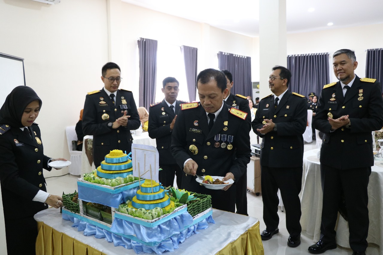Pimpin Upacara HBI Ke-74, Kakanwil Kemenkumham Santosa: Pegang Teguh Tata Nilai Pasti dan Berakhlak