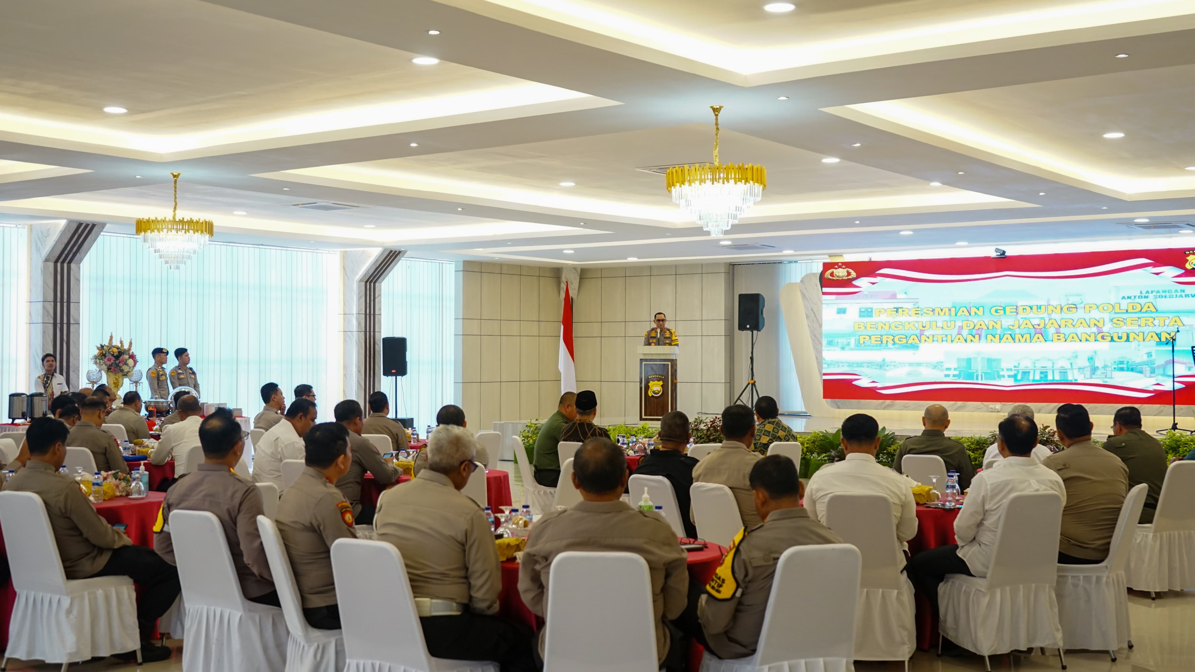 Jalin Sinergi dengan TNI-Polri, Gubaernur Rohidin: Pelayanan Polda Bengkulu Semakin Baik