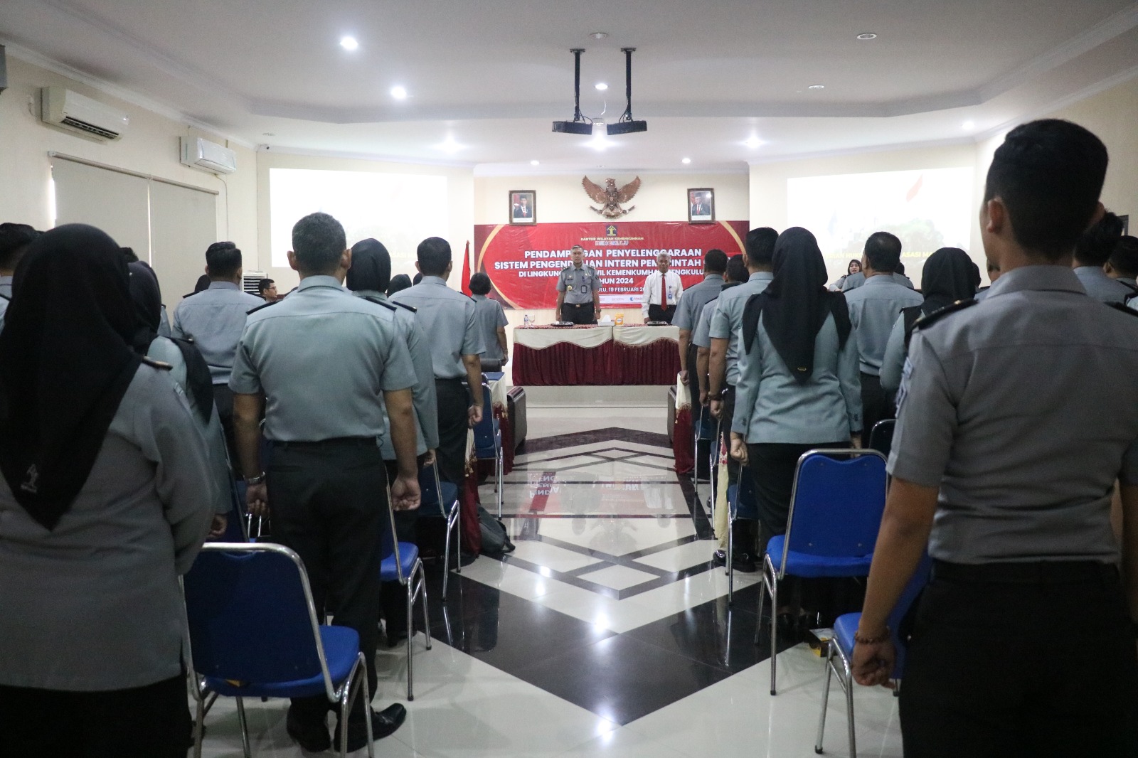 Kanwil Kemenkumham Bengkulu Gelar Workshop Penilaian Maturitas Penyelenggaraan 