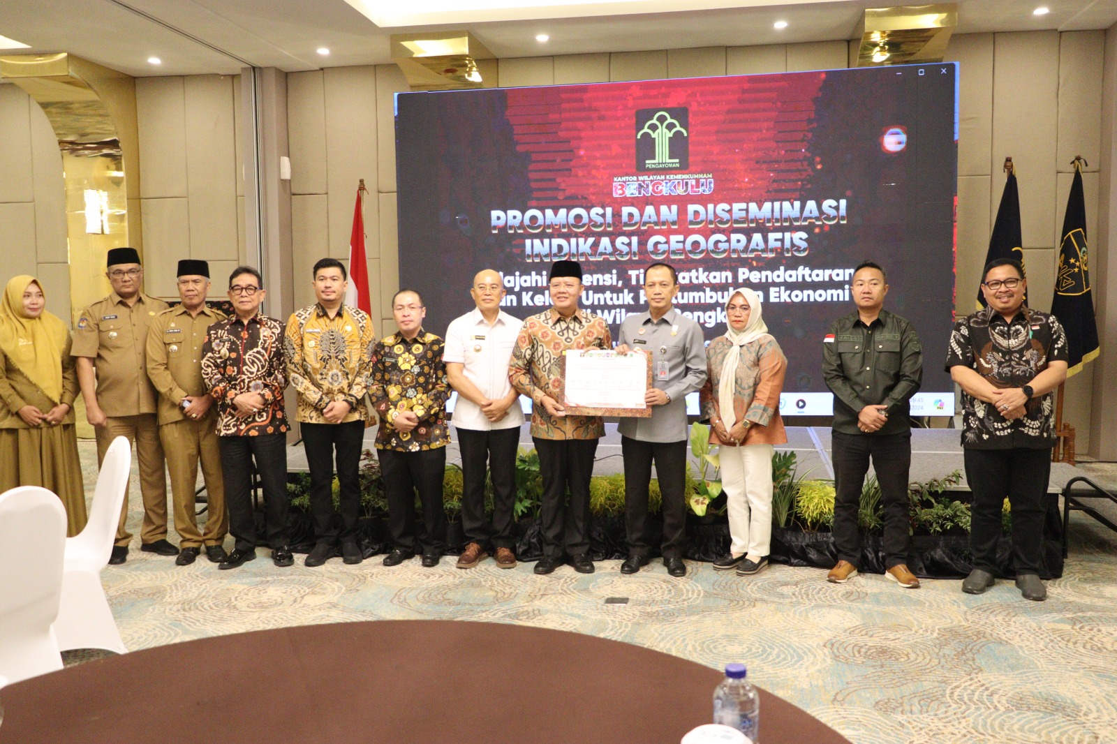 Kemenkumham Bengkulu dan  Pemerintah Bersinergi Tingkatkan Perekonomian Daerah