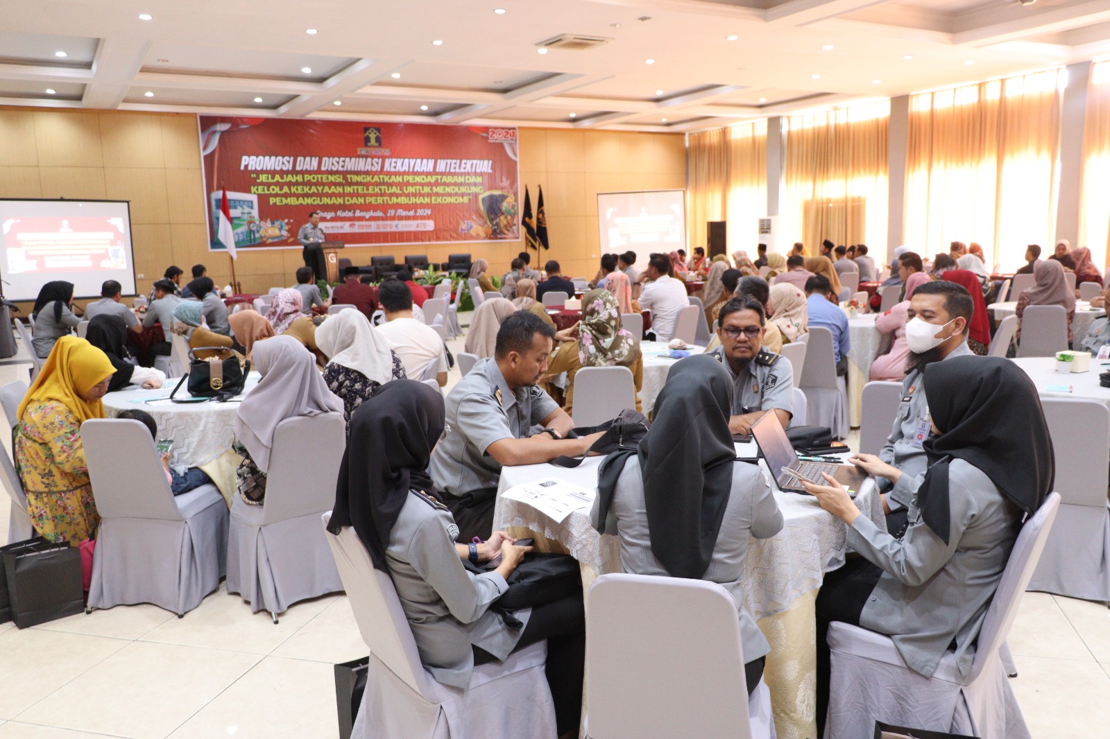 Kemenkumham Bengkulu Gelar Sosialisasi Promosi dan Diseminasi Kekayaan Intelektual