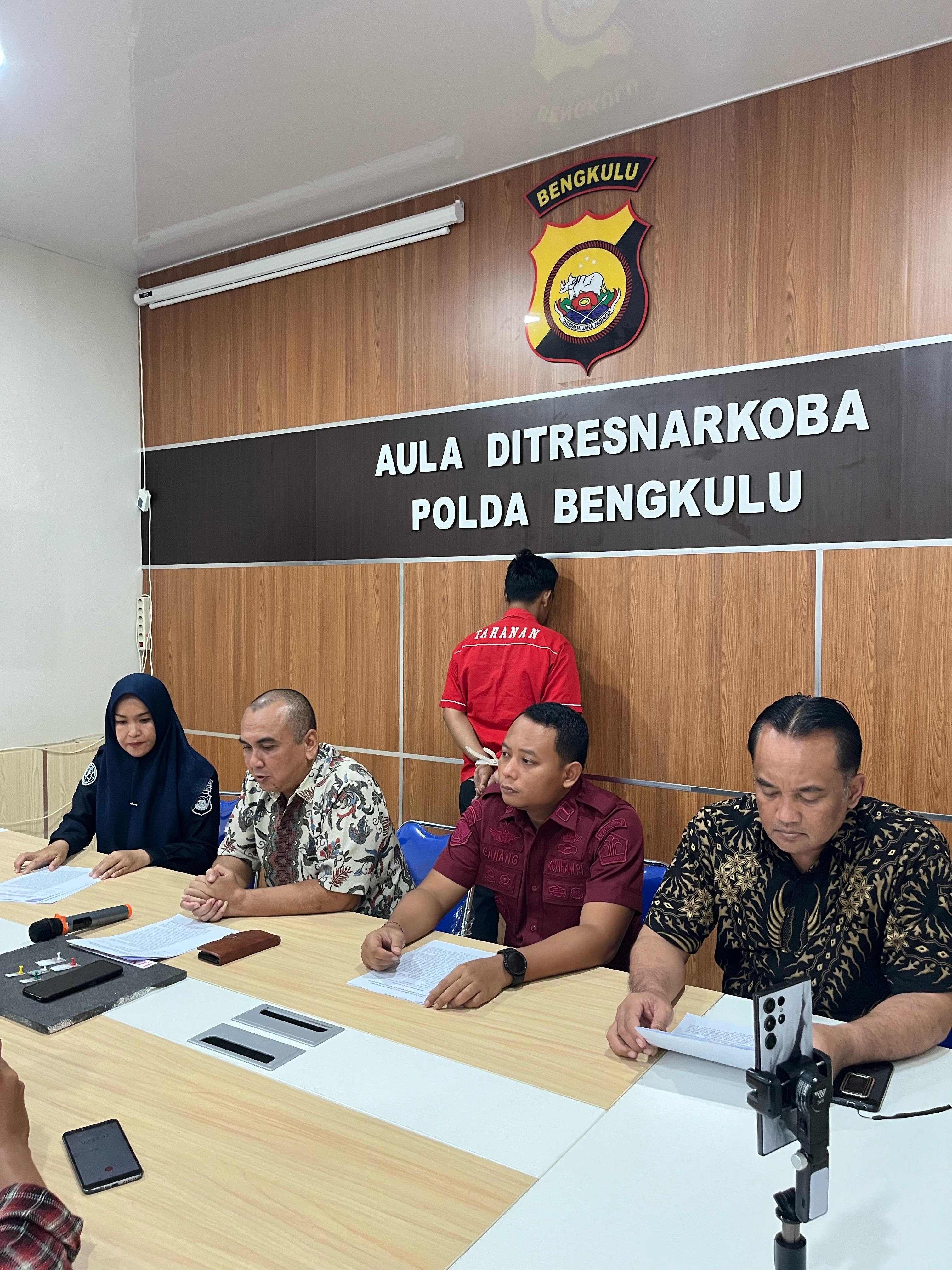 Gagalan Penyelundupan Narkotika, Polda Bengkulu Apresiasi Rutan Bengkulu 