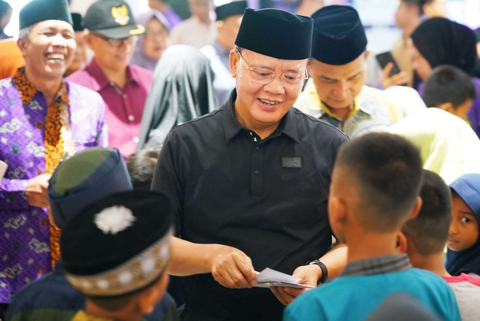Gubernur Bengkulu Apresiasi Kegiatan Sosial Peduli Anak Yatim STIA Bengkulu