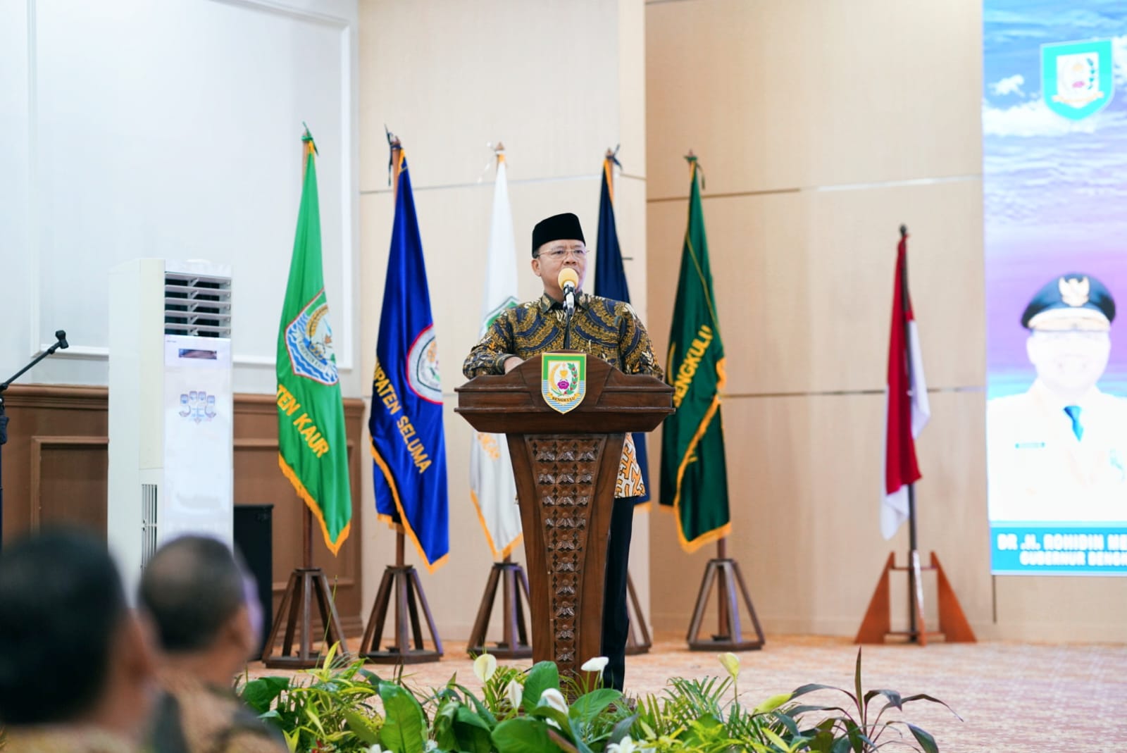 Rayakan Pisah Sambut Danlanal, Gubernur Rohidin: Sinergi Kelautan