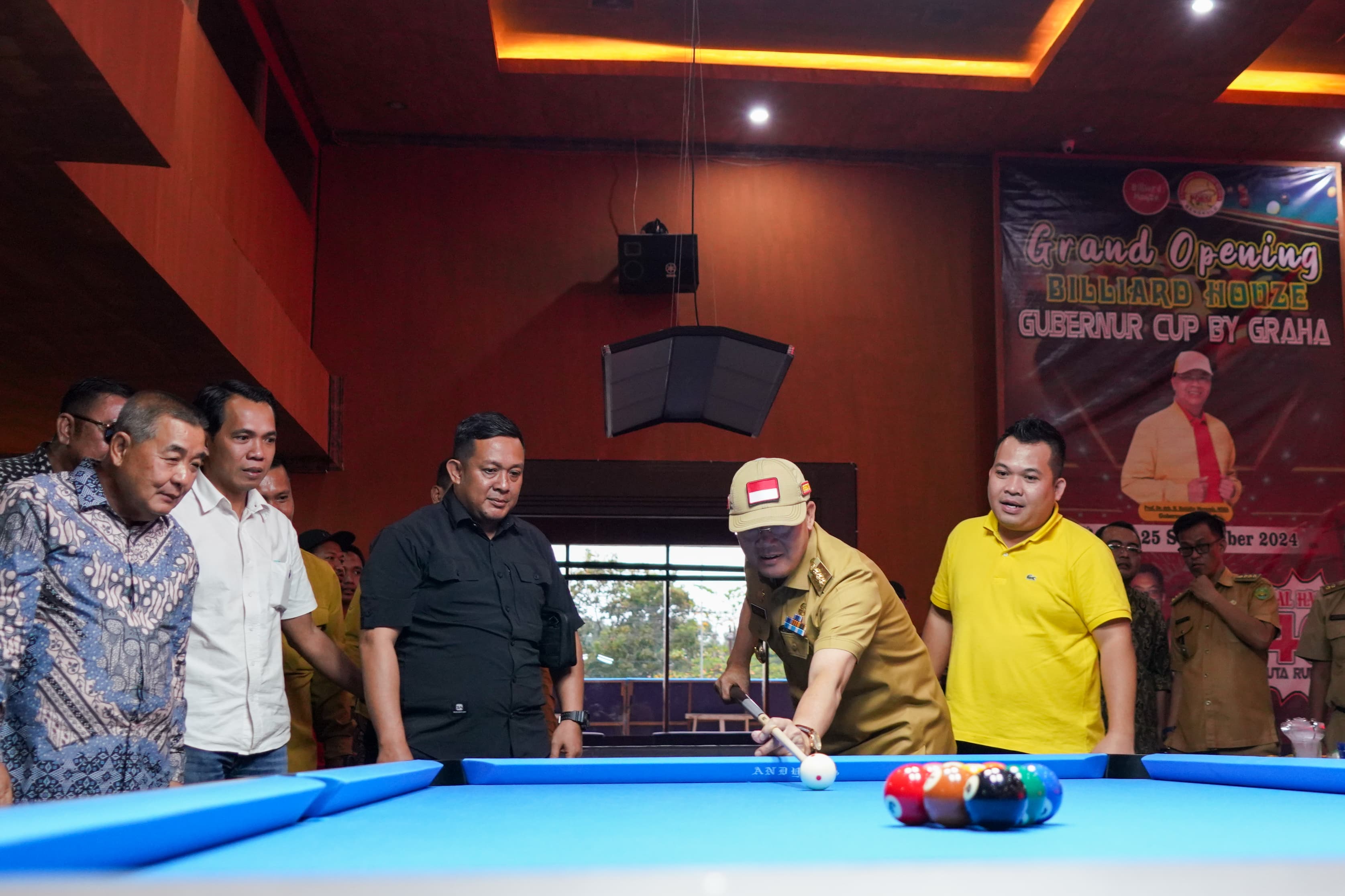 Hilangkan Stigma Negatif, Gubernur Rohidin Dukung Pertumbuhan Billiard di Bengkulu