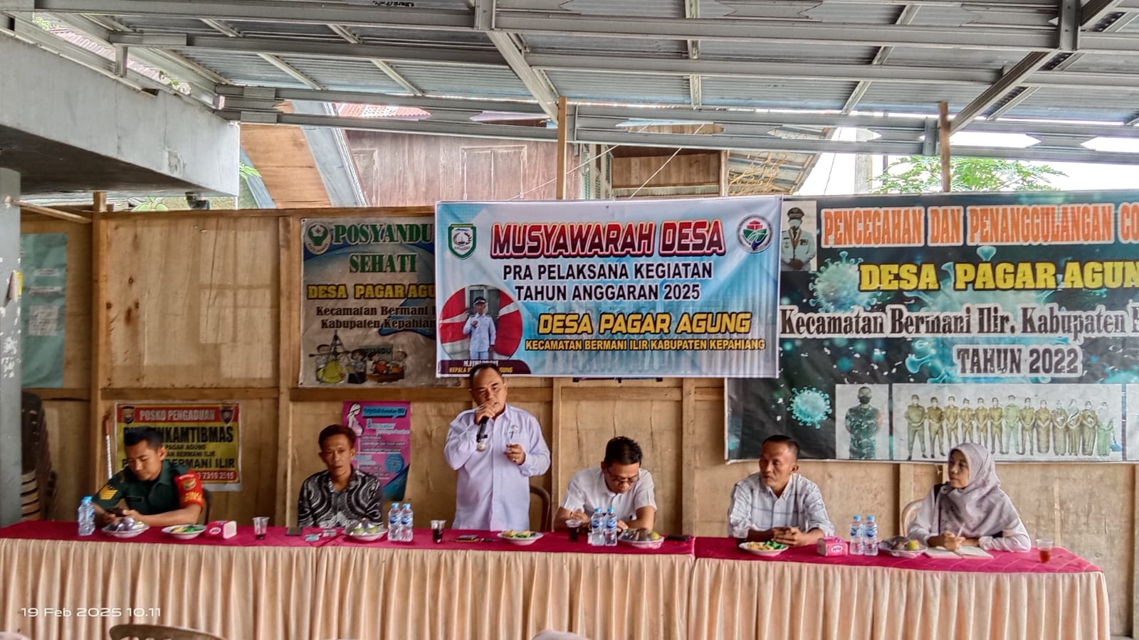 Terapkan Transparansi Publik, Desa Pagar Agung Gelar Musyawarah Pra Pelaksanaan Kegiatan Tahun Anggaran 2025