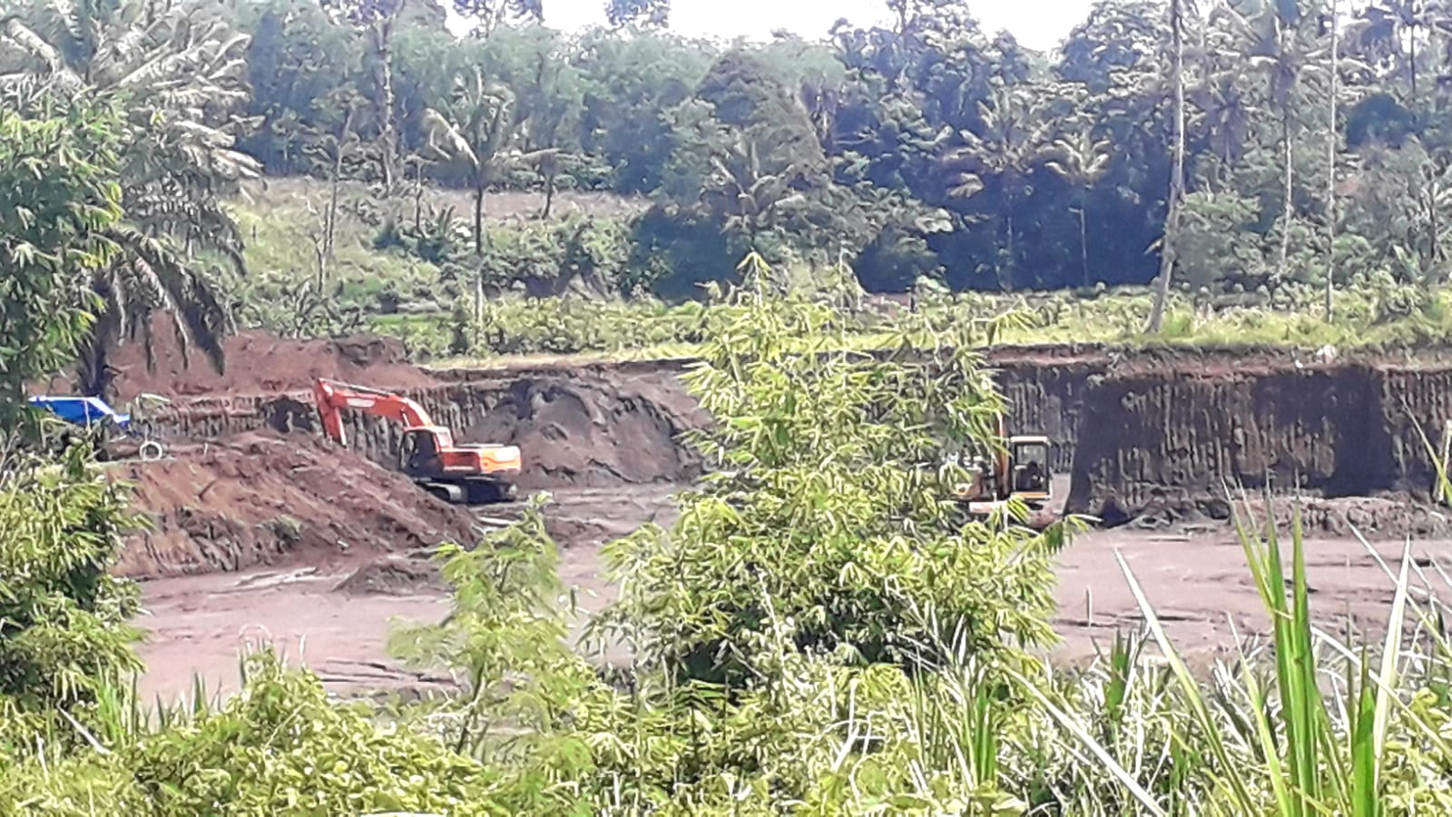 Diduga Tidak Kantongi Izin, Tambang Pasir Desa Cugung Lalang Kepahiang Tetap Beraktivitas