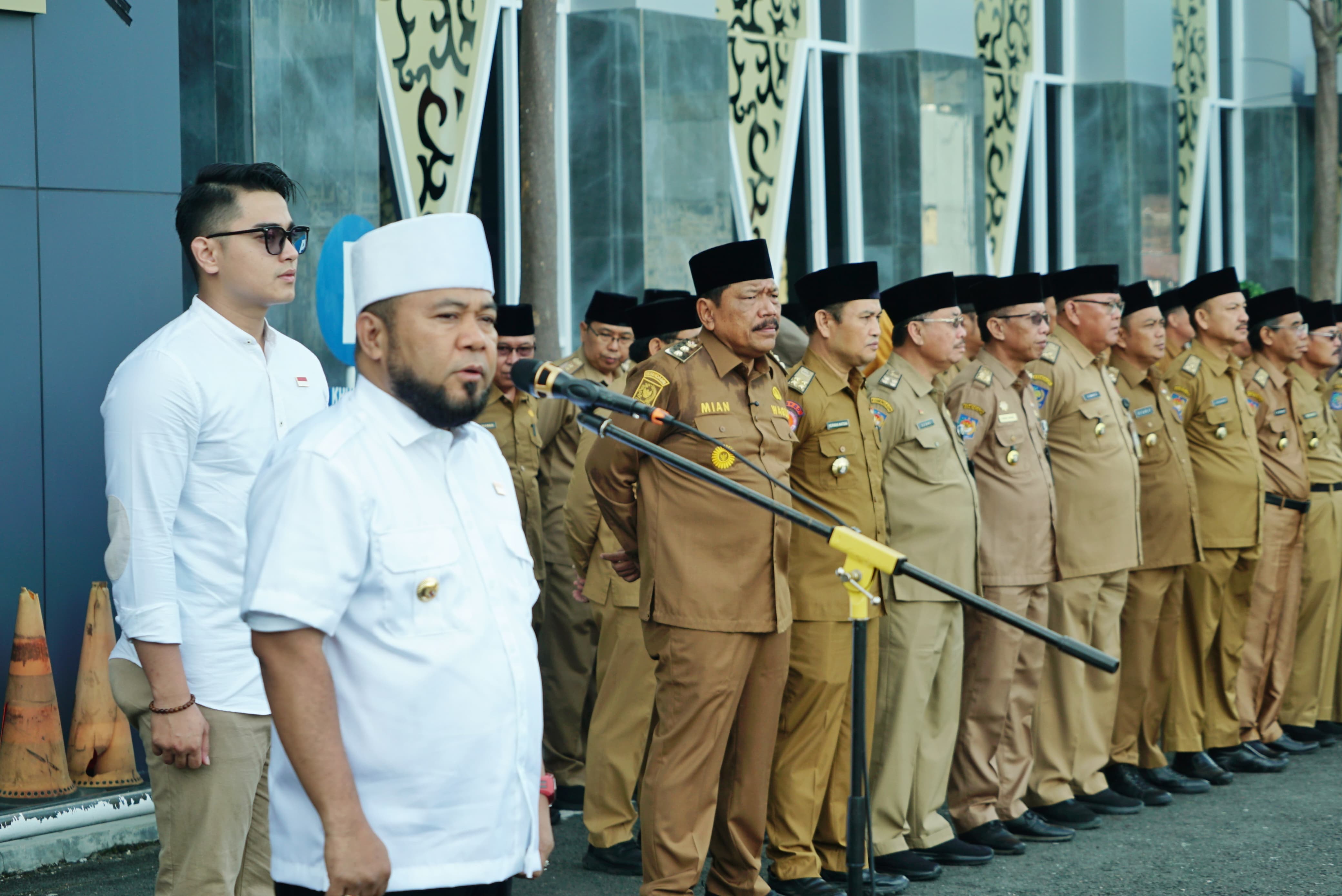 Apel Perdana, Gubernur Helmi: Gerak Cepat Bantu Rakyat, Pemerintah Komitmen Responsif