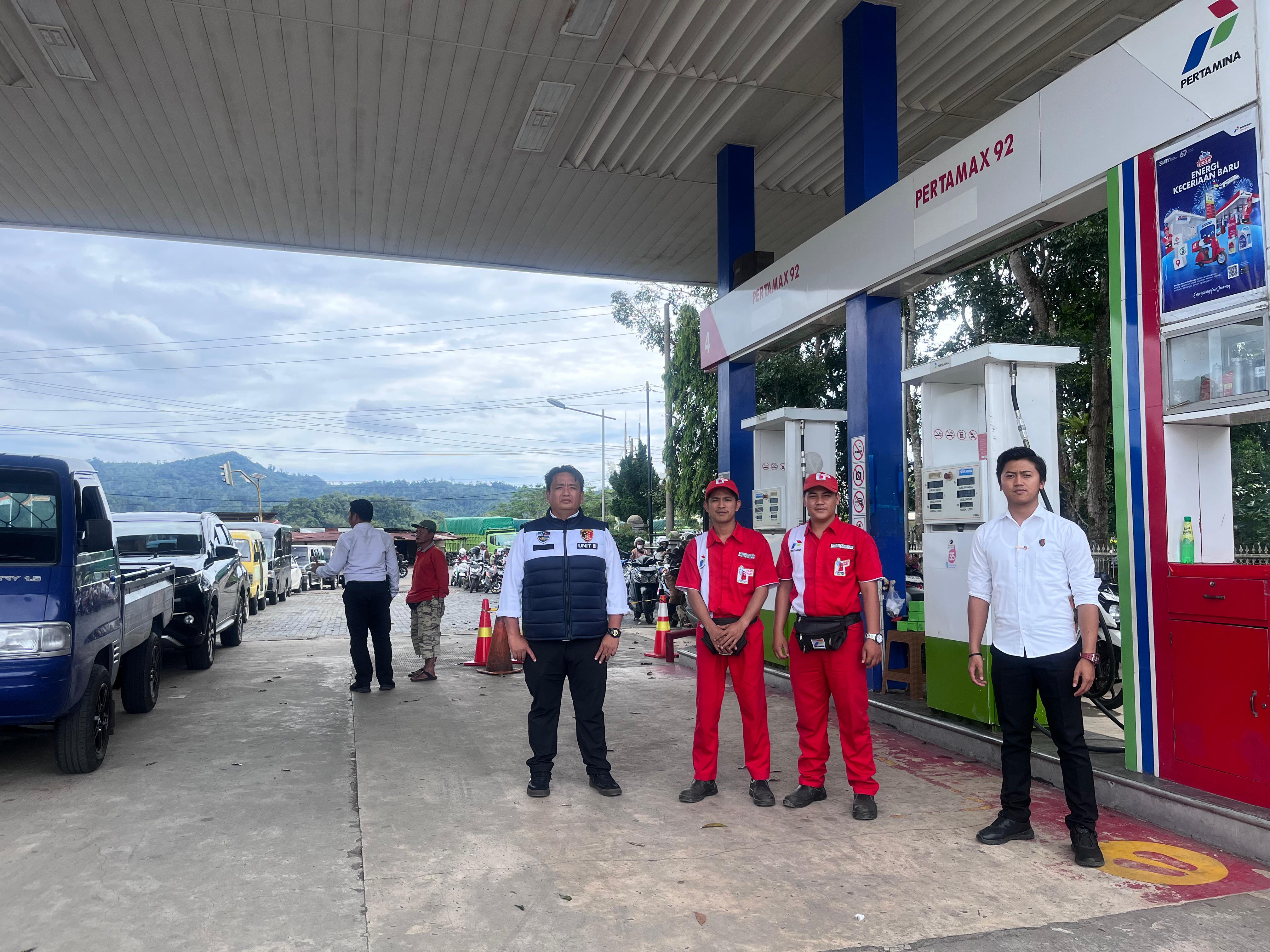 Gerak Cepat! Unit Tipidter Satreskrim Polres Kepahiang Cek SPBU