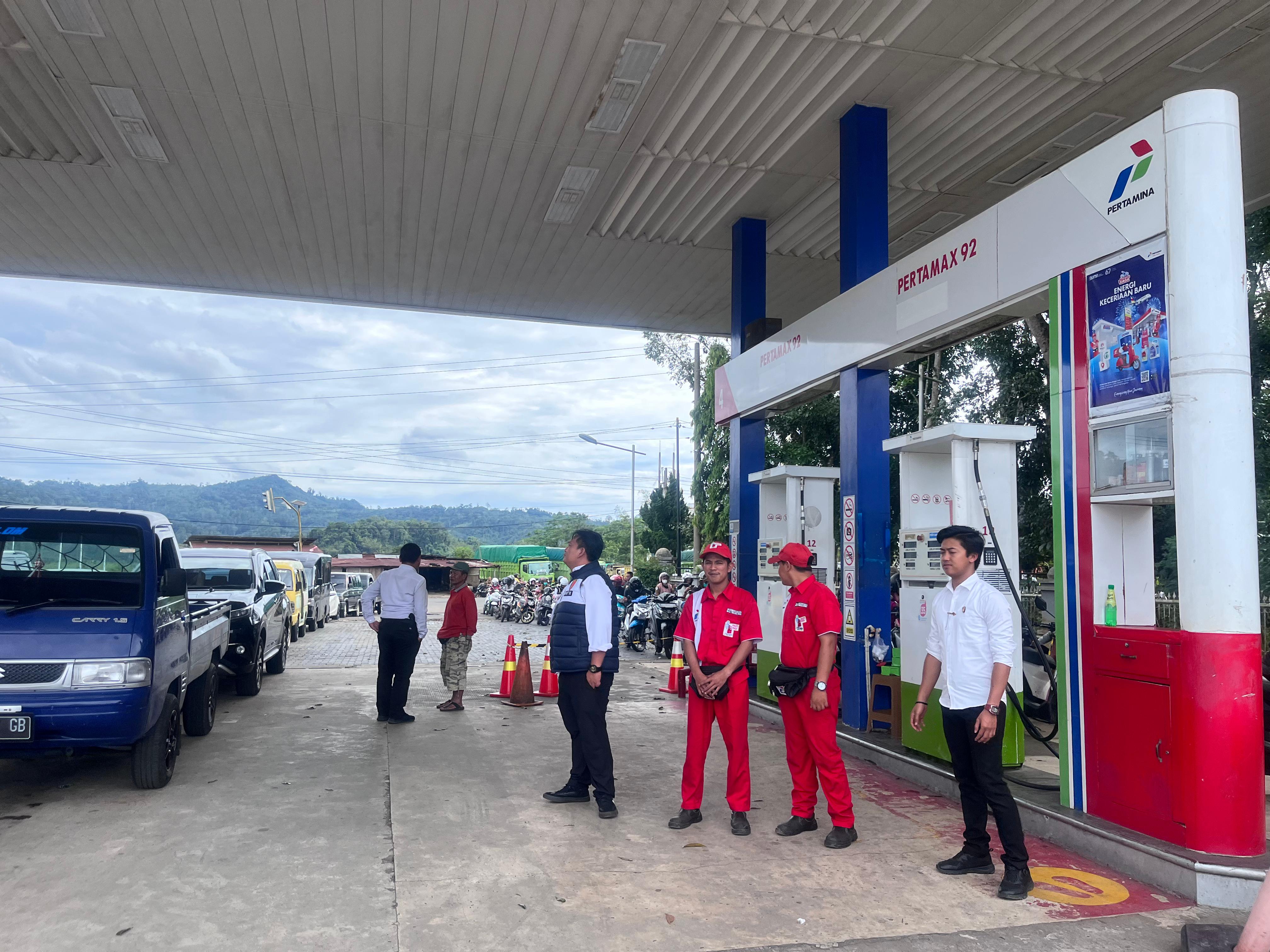 Gerak Cepat! Unit Tipidter Satreskrim Polres Kepahiang Cek SPBU