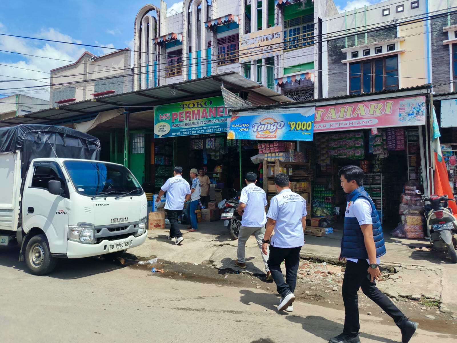 Pastikan Bahan Pokok Stabil, Satreskrim Polres Kepahiang Laksanakan Giat Bapokting