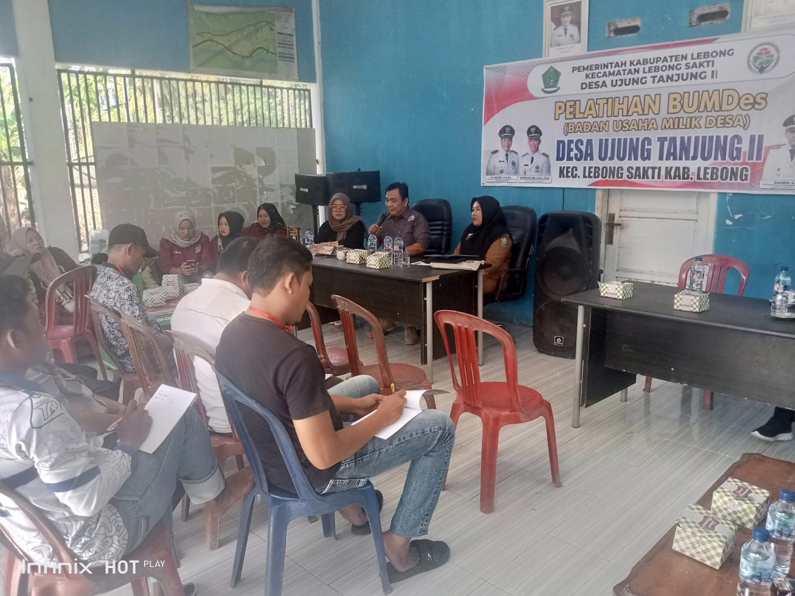 Penguatan Kapasitas Diri, Pemdes Ujung Tanjung II Gelar Pelatihan BUMdes