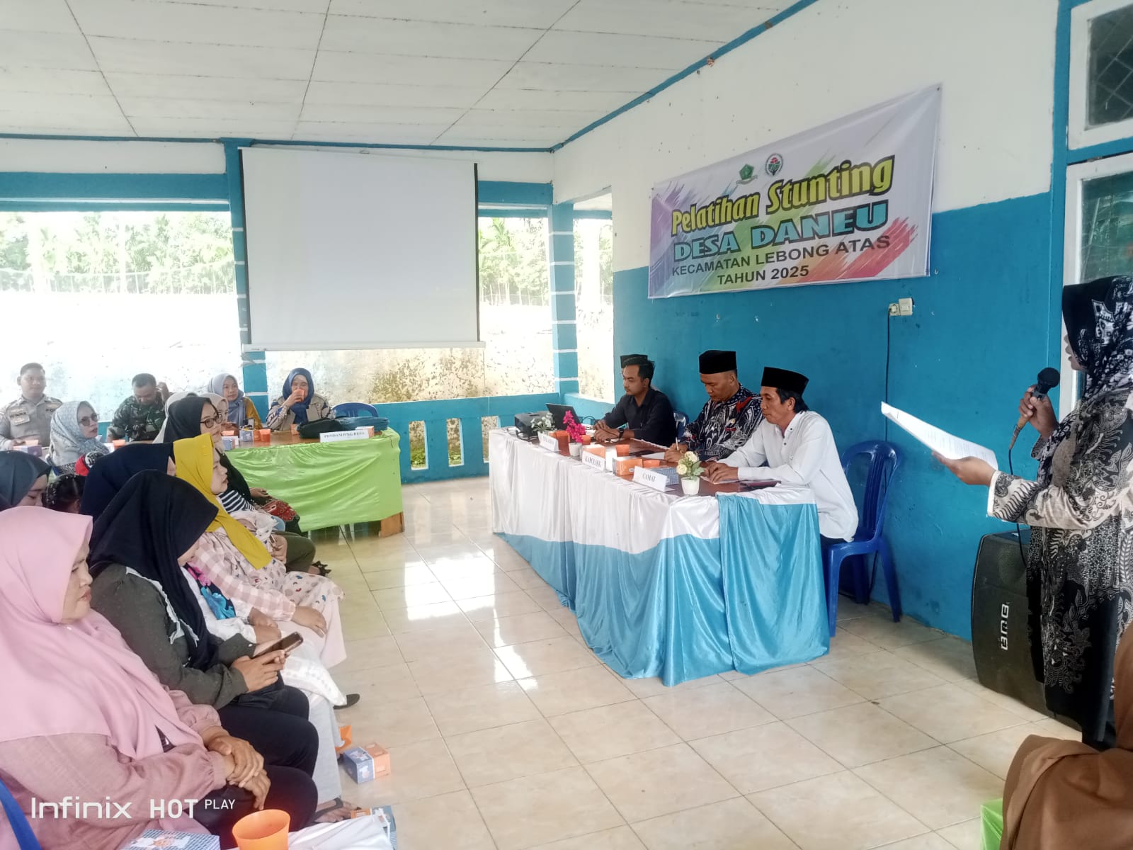 Tingkatkan Kualitas Kesehatan Anak, Pemdes Daneu Gelar Pelatihan Stunting