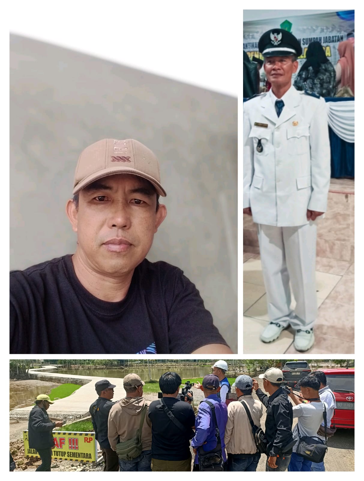 Warga dan Kades Pasang Badan Jaga Kelancaran dan Kenyamanan Rehabilitasi Irigasi D.I Air Ketahun