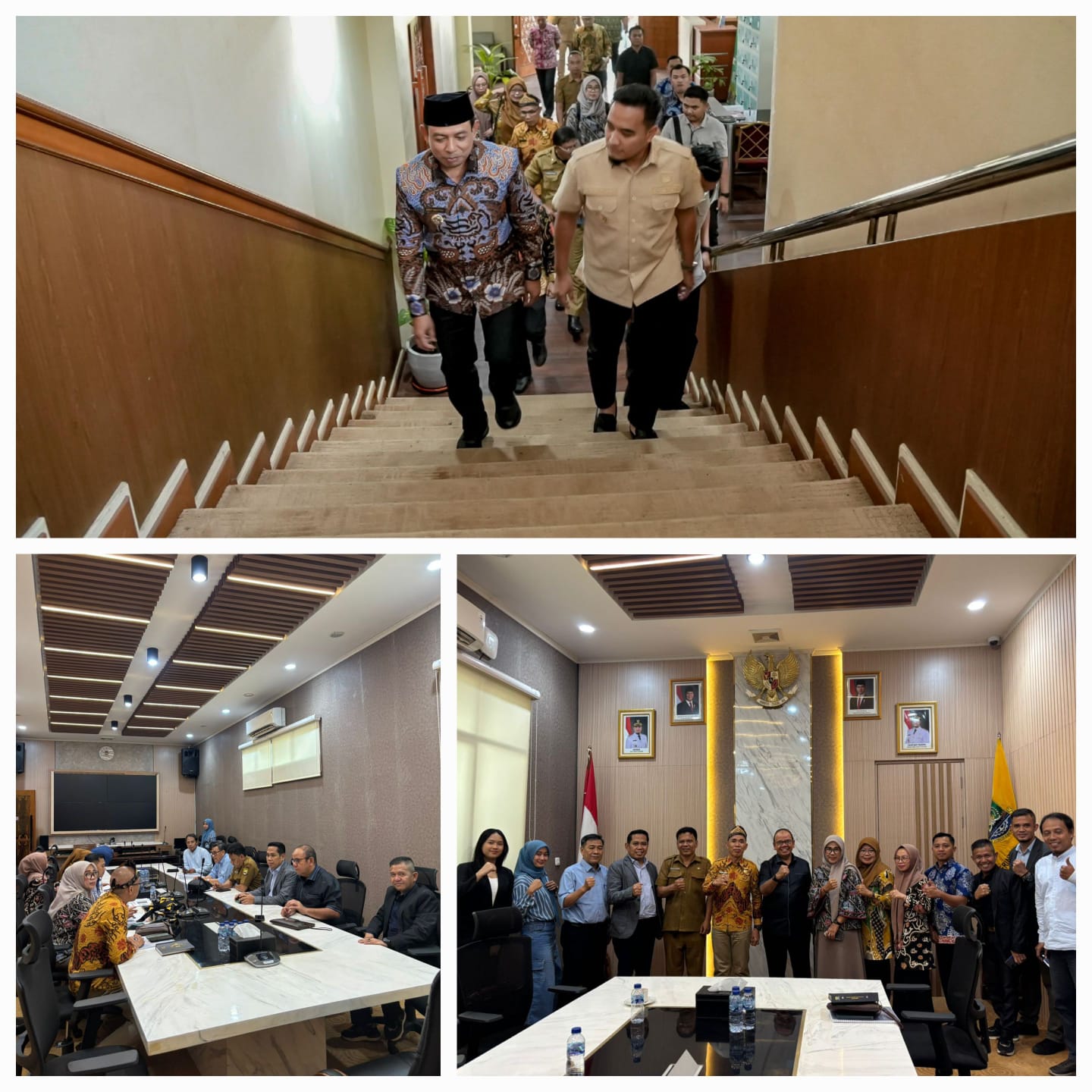 Rapat Teknis Team Pemkot Bengkulu & Pemkot Cilegon Beserta Team PT.Asuransi Umum Bumida 1967 Di Ruang Rapat Pemkot Cilegon