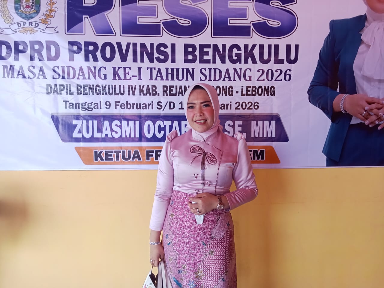 Reses DPRD provinsi Masa Sidang Ke-1 2026, Zulasmi Octarina Serap Aspirasi Warga