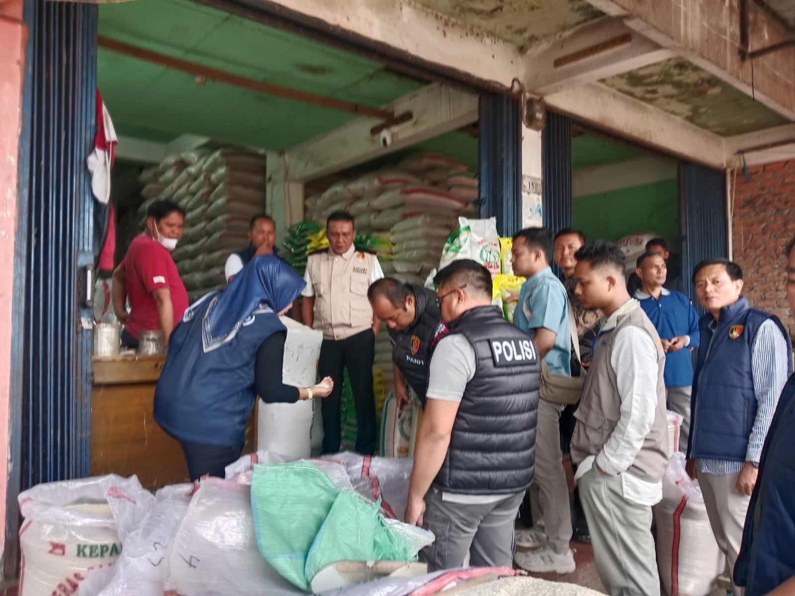 Satgas Pangan Mabes Polri dan Polda Bengkulu Sidak Pasar Kepahiang Jelang Ramadan 1447 H