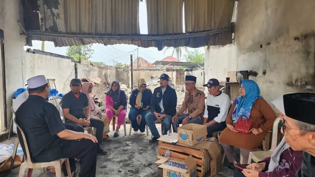 BAZNAS Bengkulu Siap Bantu Bangun Kembali Rumah Korban Kebakaran di Kepahiang