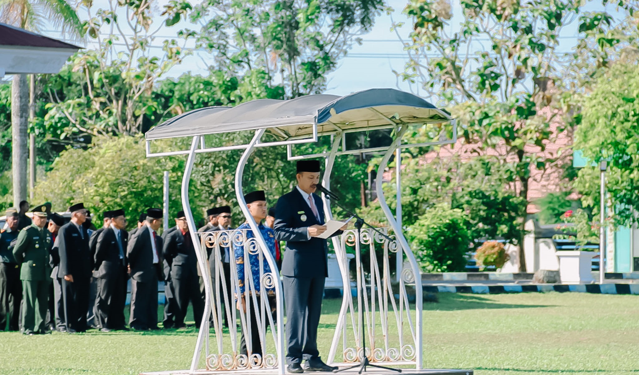 Pjs Bupati BS Menjadi Inspektur Upacara Pada Peringatan Hari Sumpah Pemuda ke-96 