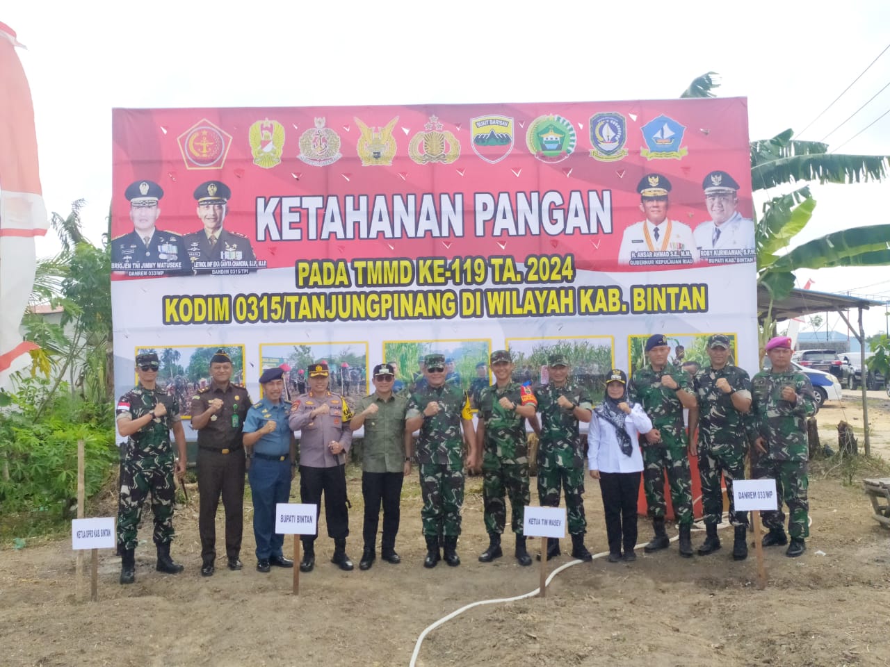 Persiapan Lahan Ketahan Pangan