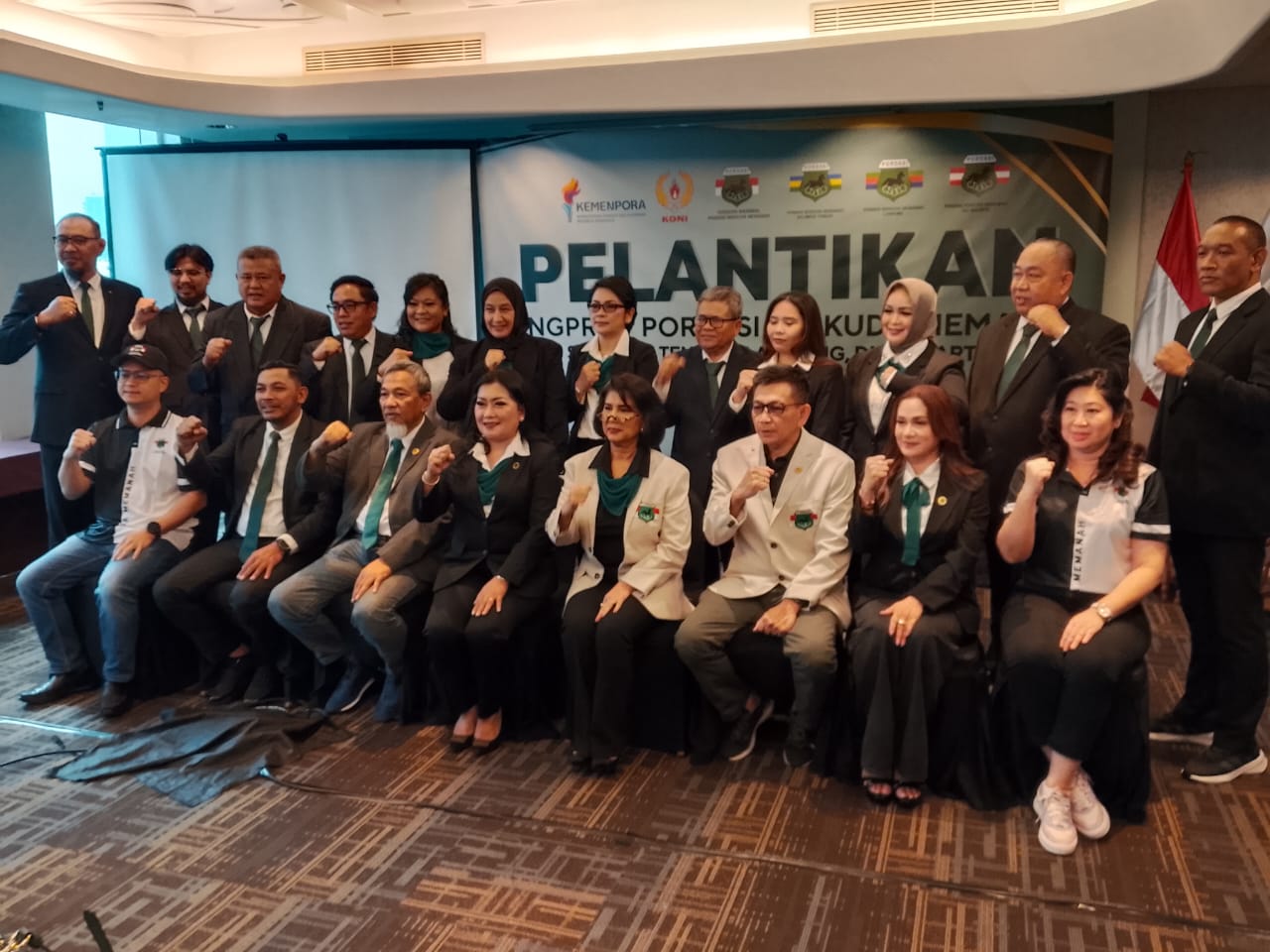 Foto Pengurus Provinsi (Pengprov) PORDASI Berkuda Memanah DKI Jakarta untuk masa bakti 2026–2030