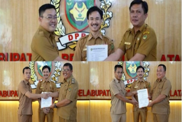 Sekwan bersama Kabag dan Kasubag