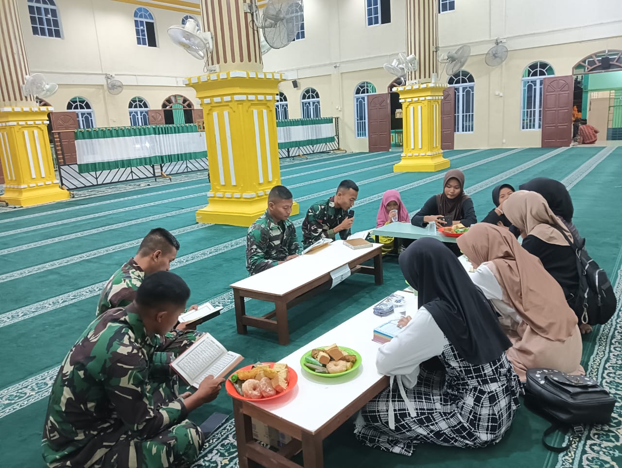 Kebersamaan Satgas TMMD