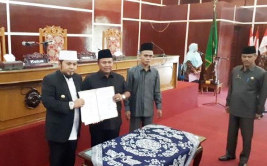 Paripurna DPRD Kota Bengkulu Menyepakati KUA PPAS Kota Bengkulu 2018