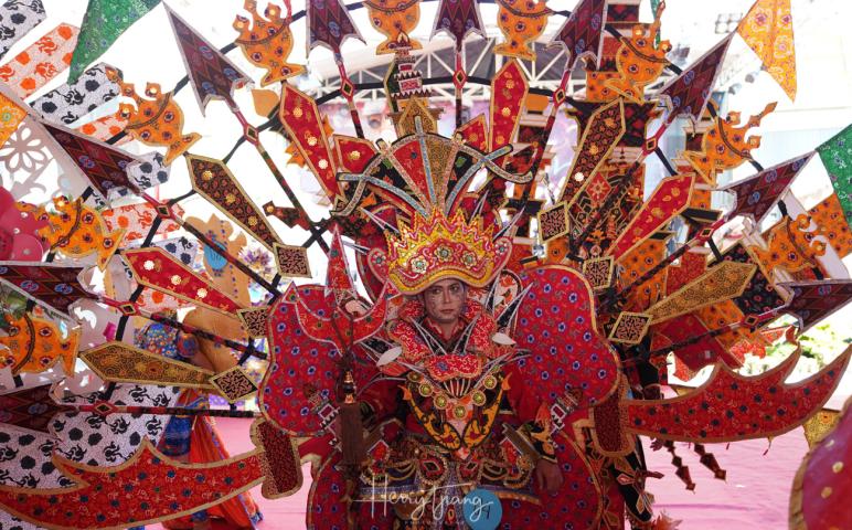 Pameran Batik Dalam Festival Bumi Rafflesia 