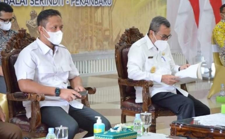 Wakil Ketua DPRD Provinsi Riau Hadiri Peresmian Puskesmas Kota Dumai