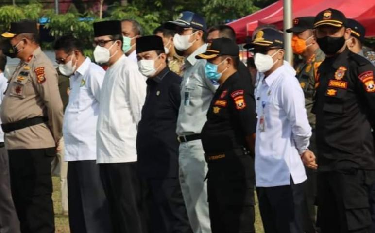 Ketua DPRD Riau Hadiri Apel Gelar Pasukan Operasi Ketupat Lancang Kuning