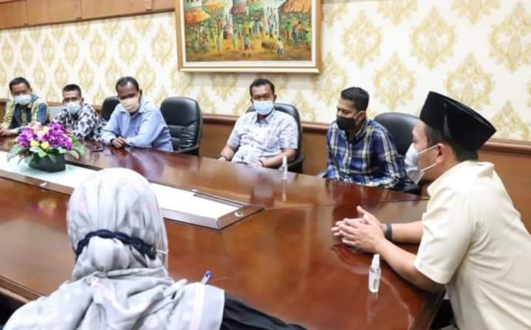 Wakil Ketua DPRD Provinsi Riau Terima Kunjungan Koperasi BBDM Kecamatan Bukit Batu Kabupaten Bengkalis