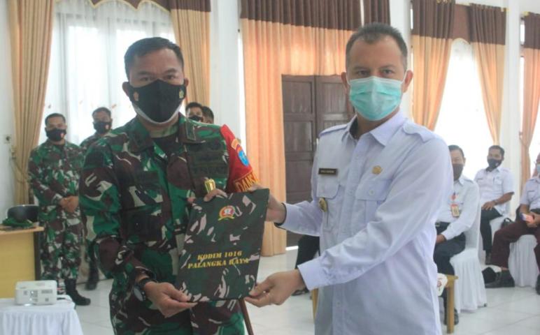 TMMD ke-112 di Kabupaten Gunung Mas Resmi Dibuka