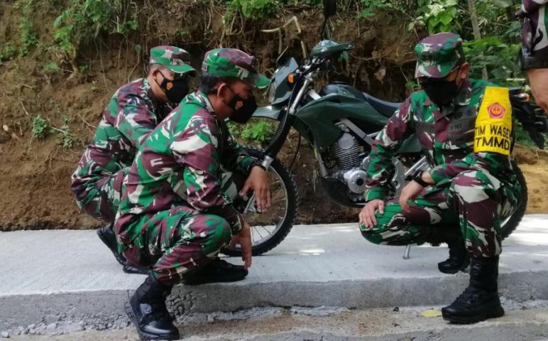 Kunjungan Aster ke Lokasi TMMD 112 