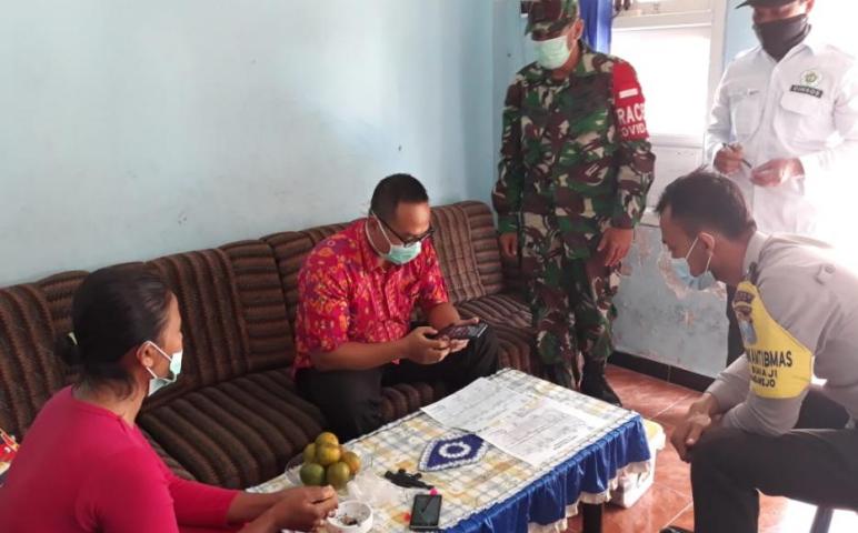 Gencar Sosialisasi Prokes dan Vaksin ke Warga
