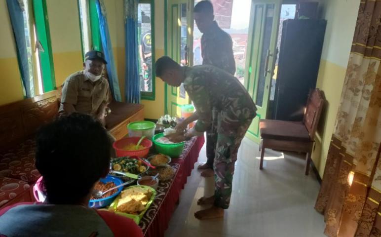 Hidangan Sarapan Pagi Satgas TMMD 112