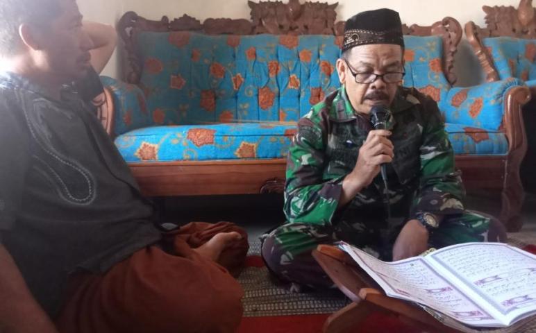 Perkokoh Iman di Lokasi TMMD 112