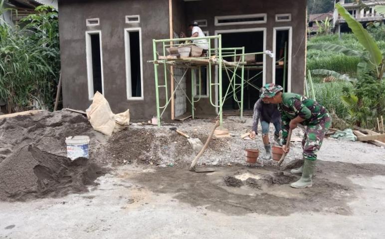 Kekompakan Satgas TMMD 112 