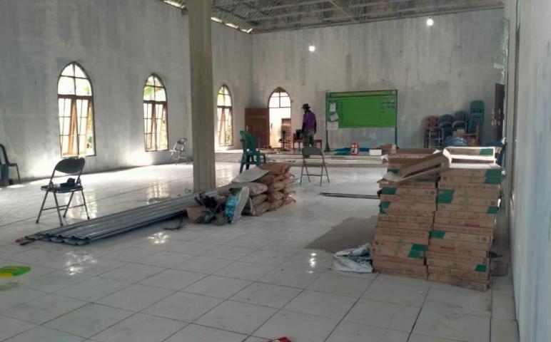 Sasaran Fisik TMMD Ke 112 Gereja GBI Mawar Saron Capai 62% 