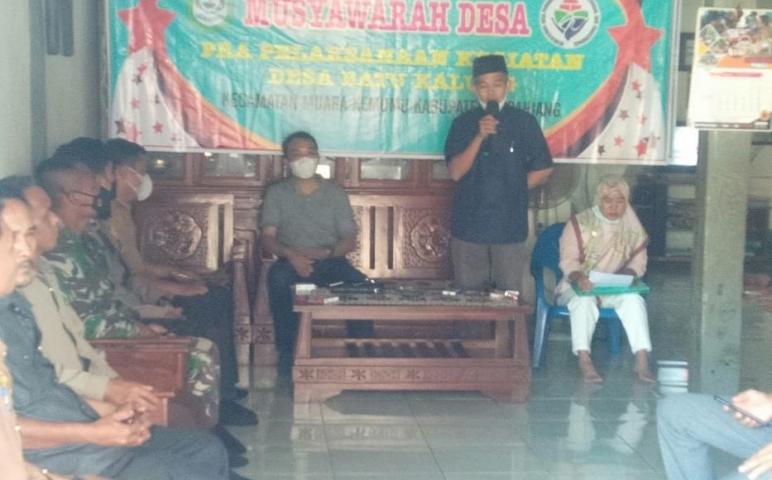 Pra Pelaksanaan Desa Batu Kalung